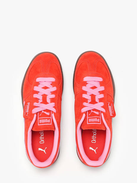 Sneakers Uit Leder Puma Rood accessoires 39646372 ander zicht 3